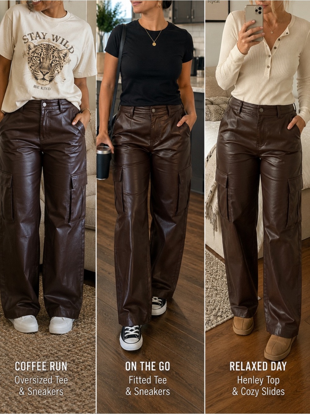 Brown Cargo Pants